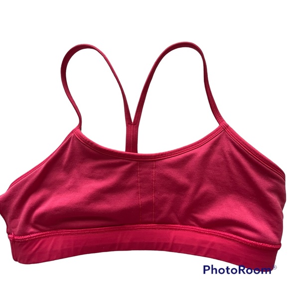 🍋Lululemon Hot Pink Flow Y Sports Bra - size 8🍋 - Picture 4 of 7